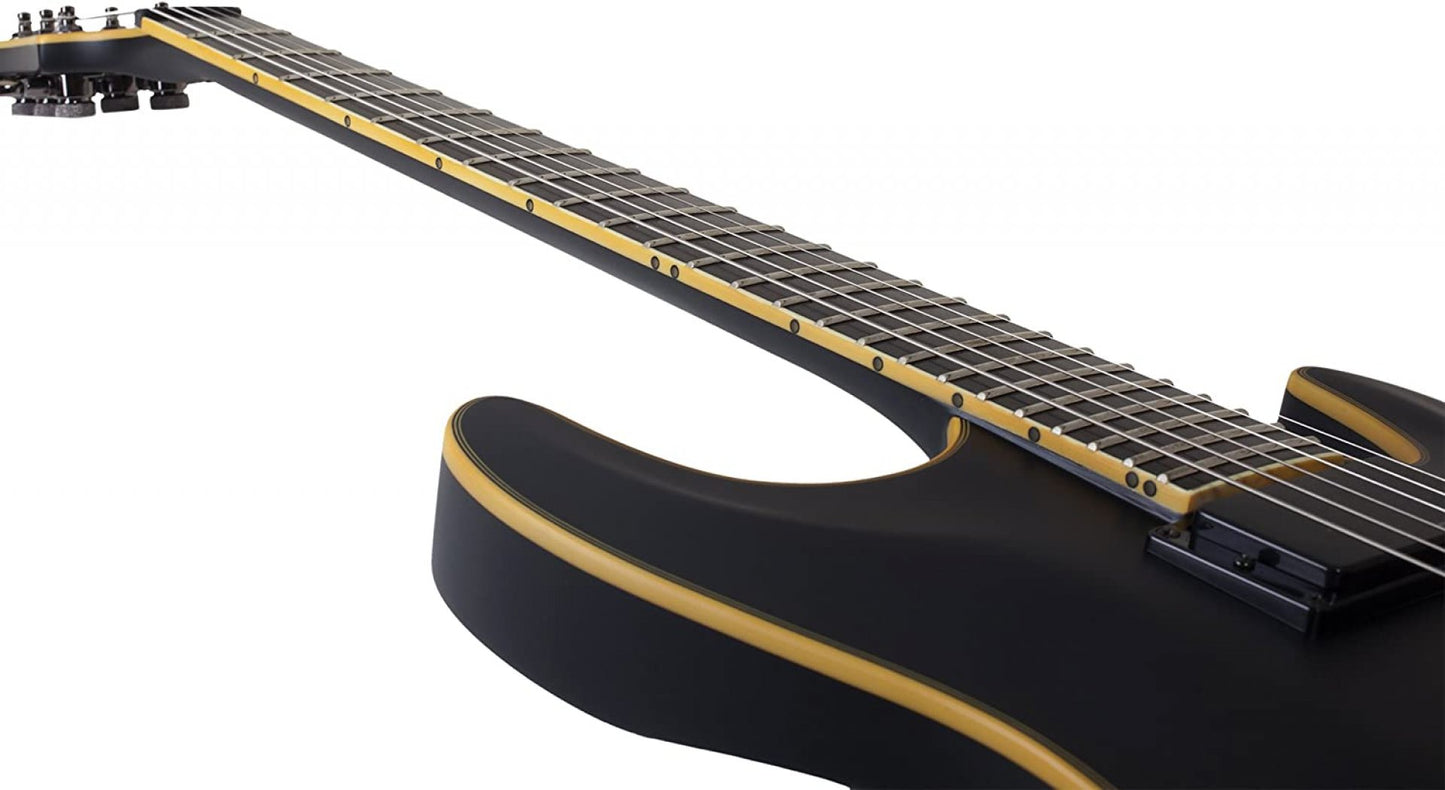 Schecter Blackjack ATX C-1 Electric Guitar (Aged Black Satin