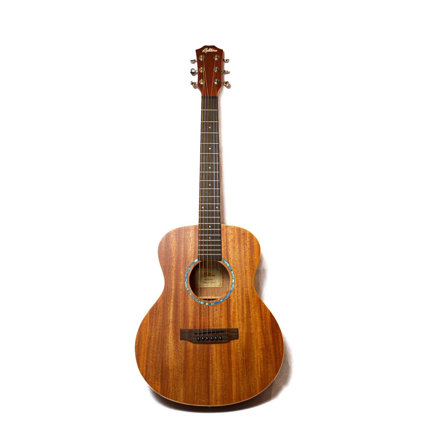 Richtone RT BG2 NA Travel Acoustic Guitar - All Mahogany