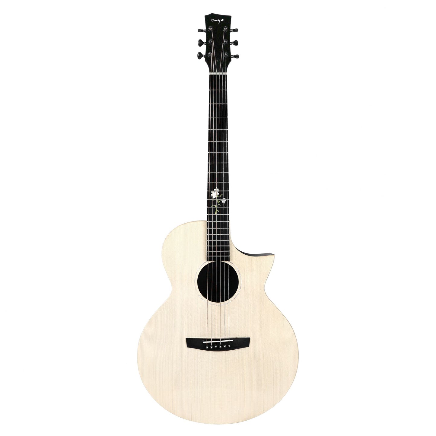 Enya EA-X2C PRO EQ TransAcoustic Guitar- Natural Glossy Finish