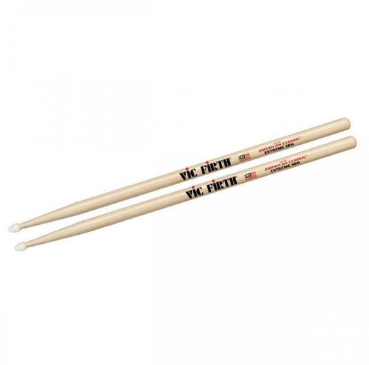 Vic Firth X5BN American Classic Nylon Tip Hickory Extreme Drumsticks
