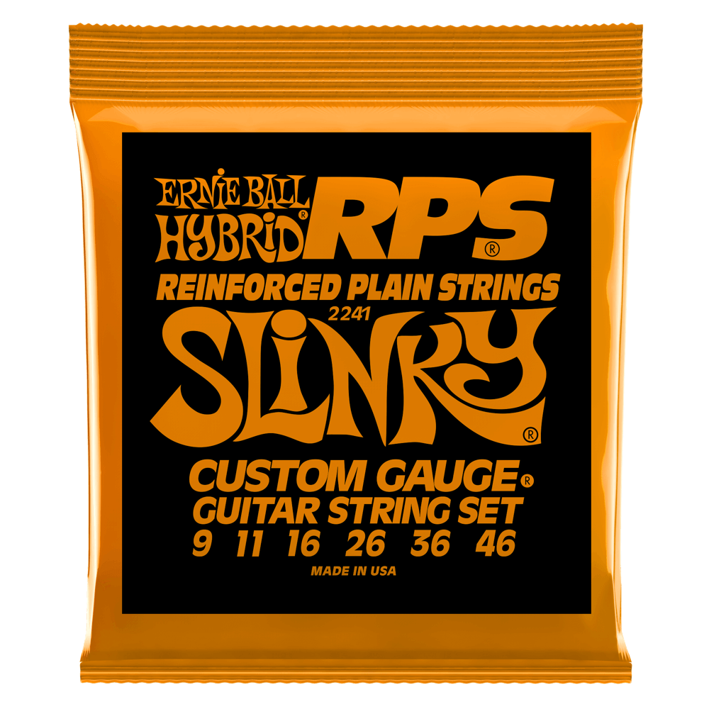 ERNIE BALL HYBRID SLINKY RPS NICKEL WOUND ELECTRIC GUITAR STRINGS - 9-46 GAUGE