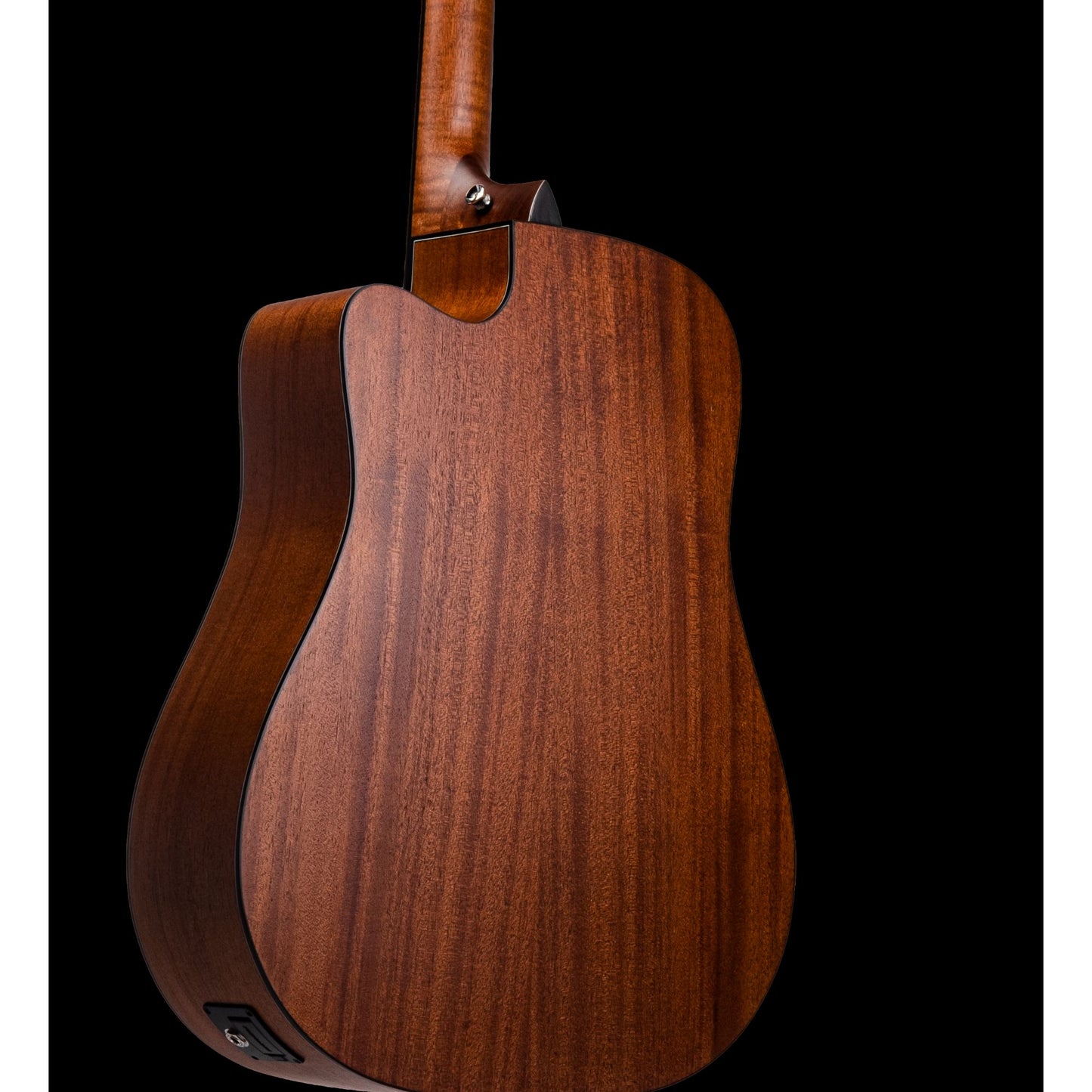 Mantic GT10DC -E Solid Top Semi- Acoustic Guitar with Fishman Electronics - Natural