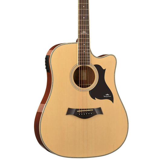Kepma D1CE - Semi Acoustic Guitar- Natural Gloss