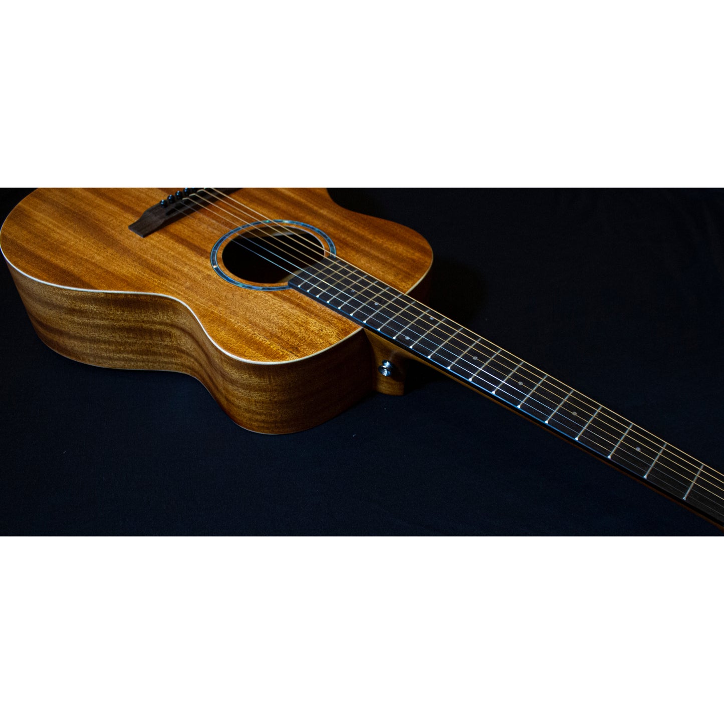 Richtone RT BG2 NA Travel Acoustic Guitar - All Mahogany