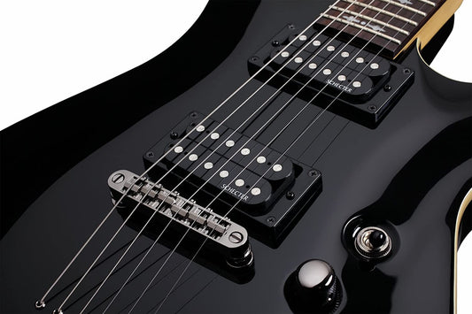 Schecter Omen-6 6-String Electric Guitar - Black