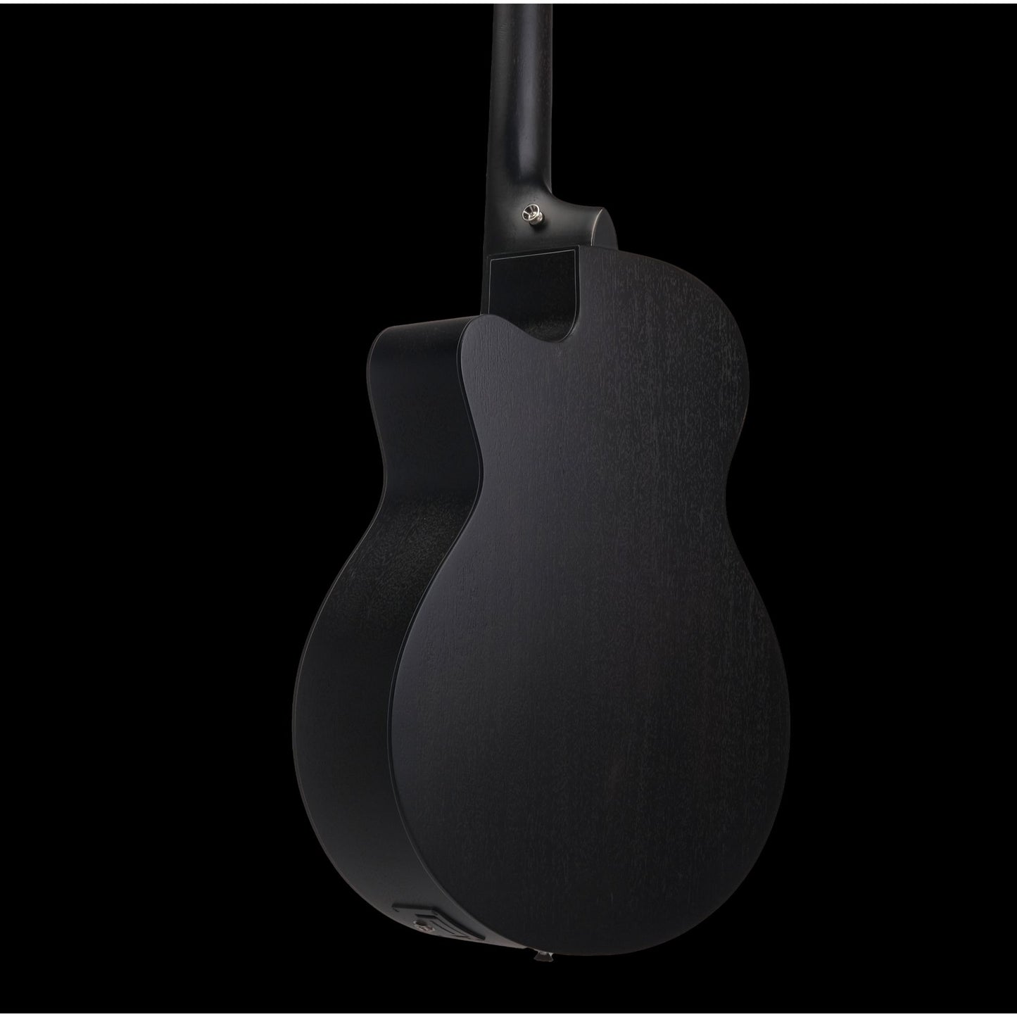 Mantic MG1CE Acoustic Guitar with Fishman Pickup - Black
