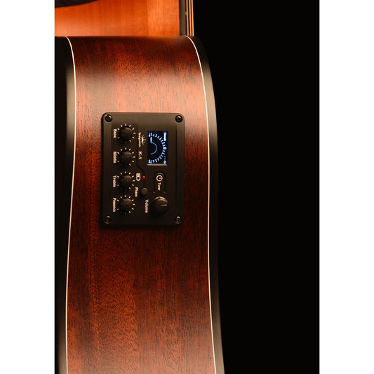 KEPMA EDC-E Semi- Acoustic Guitar - Sunburst Matt