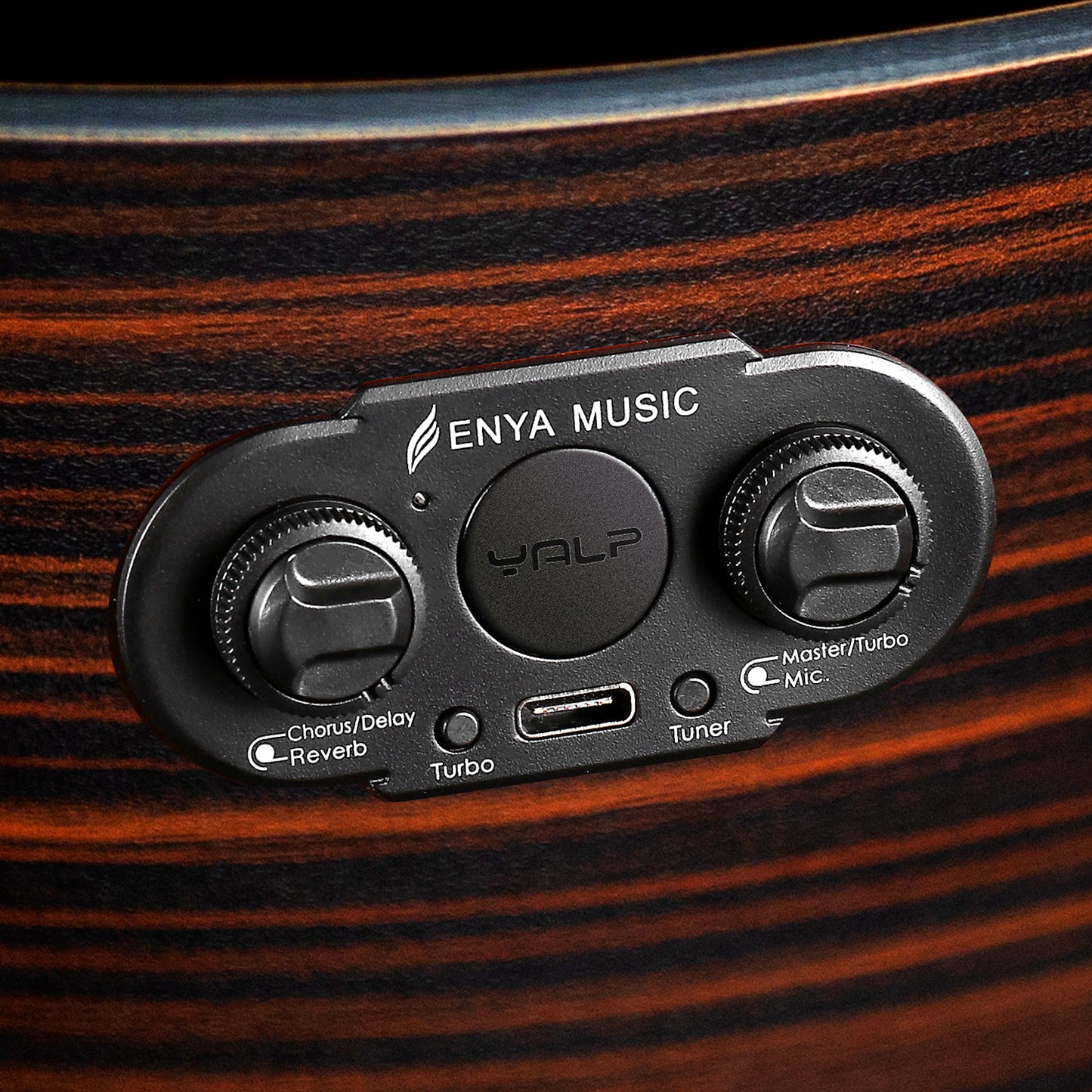 Enya EM-X1 PRO EQ "36"TransAcoustic Guitar- Blue Matt Finish