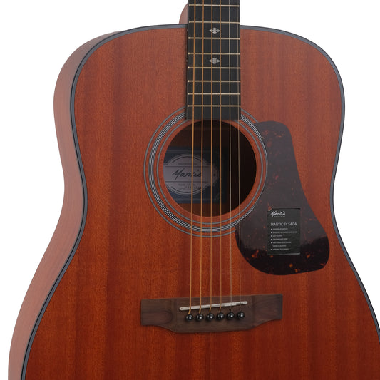 Mantic AG380 Acoustic Guitar -Sapele finish