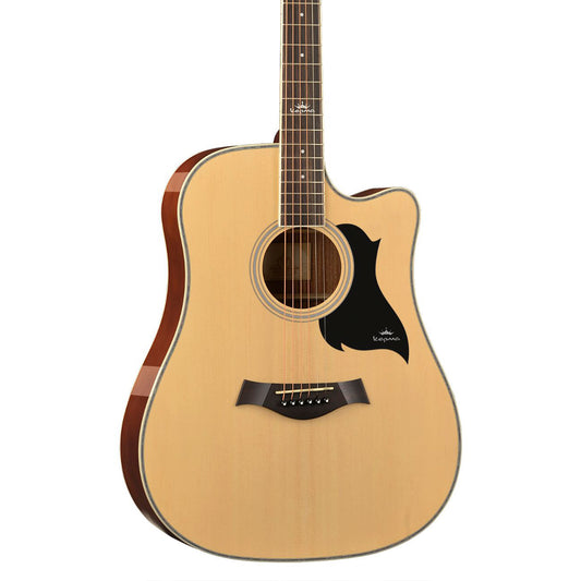 KEPMA D1C Acoustic Guitar-- Natural Gloss