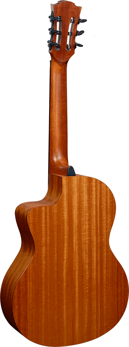 LAG OC88CE OCCITANIA 88 SPRUCE CLASSICAL ELECTRO-ACOUSTIC GUITAR WITH BAG - NATURAL