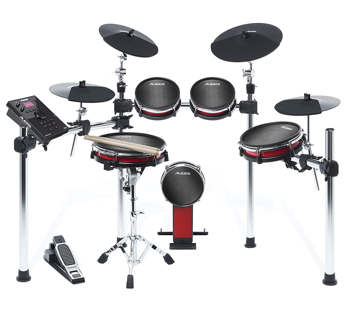Alesis CRIMSON II KIT Nine-Piece Electronic Drum Kit with Mesh Heads
