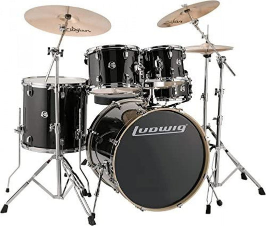 Ludwig Element Evolution 5-Piece Drum Set Black Sparkle