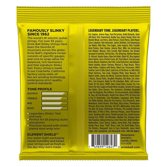 Ernie Ball 2627 Nickel Beefy Slinky Electric Guitar Strings (11-54) EBL*2627