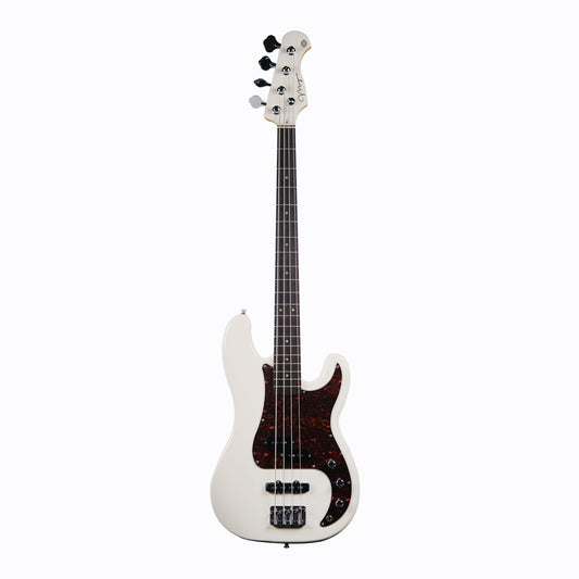 The High Precision Strydom Magna bass guitar PJ74 Vintage White