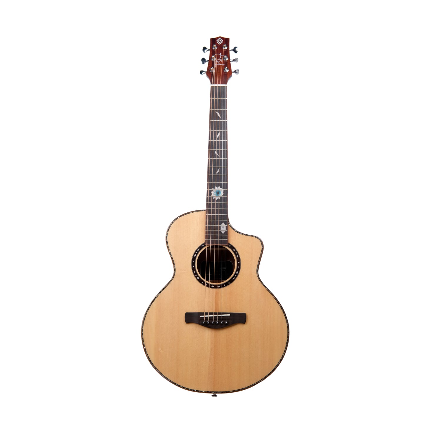 Strydom Stage S236C/S NA - Solid top Travel guitar cutaway