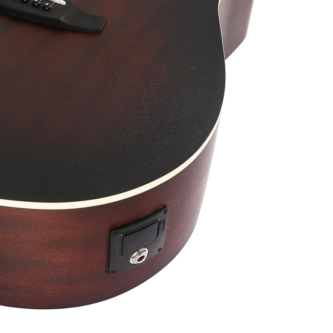 Tanglewood Lotus Series TLF‑5CE Special Edition Dreadnought Cutaway Semi‑Acoustic Guitar