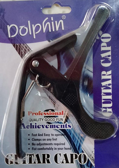 Dolphin Guitar Capo For Electric, Acoustic, 12 String and Classical Guitar