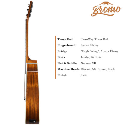 Bromo BAA2CE Auditorium Semi Acoustic Guitar