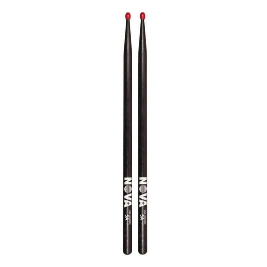 DRUM STICKS 5AN in BLACK with NOVA imprint)