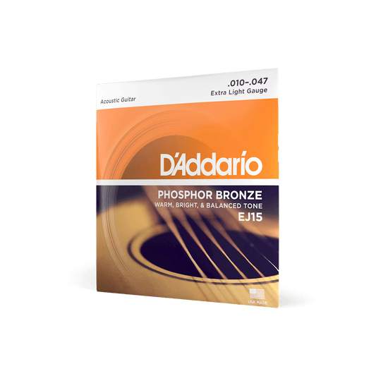 D'Addario EJ15, Acoustic Guitar String Extra Light