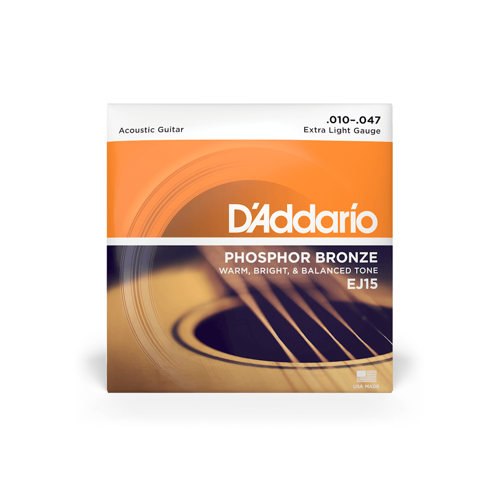 D'Addario EJ15, Acoustic Guitar String Extra Light