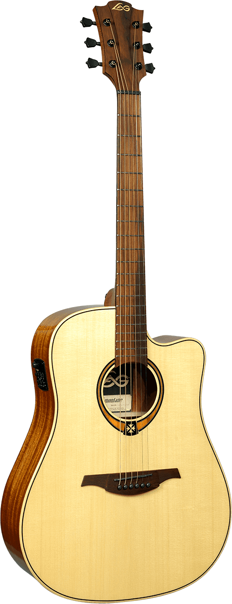 LAG -GLA T88DCE/B Dreadnought cutaway electro