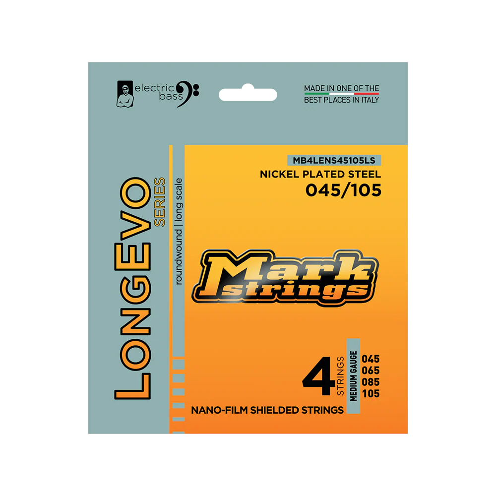 Markbass MB4LENS45105LS Guitar Strings Longevo 4 String