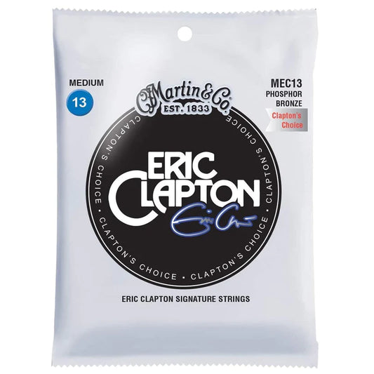 MARTIN MEC13 CLAPTON'S CHOICE ERIC CLAPTON SIGNATURE ACOUSTIC STRINGS - 13-56