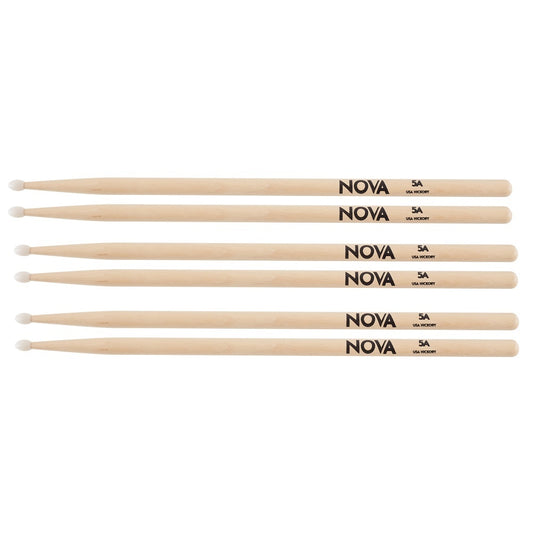 Vic Firth Nova 5AN Nylon Tip Drum Stick Pair