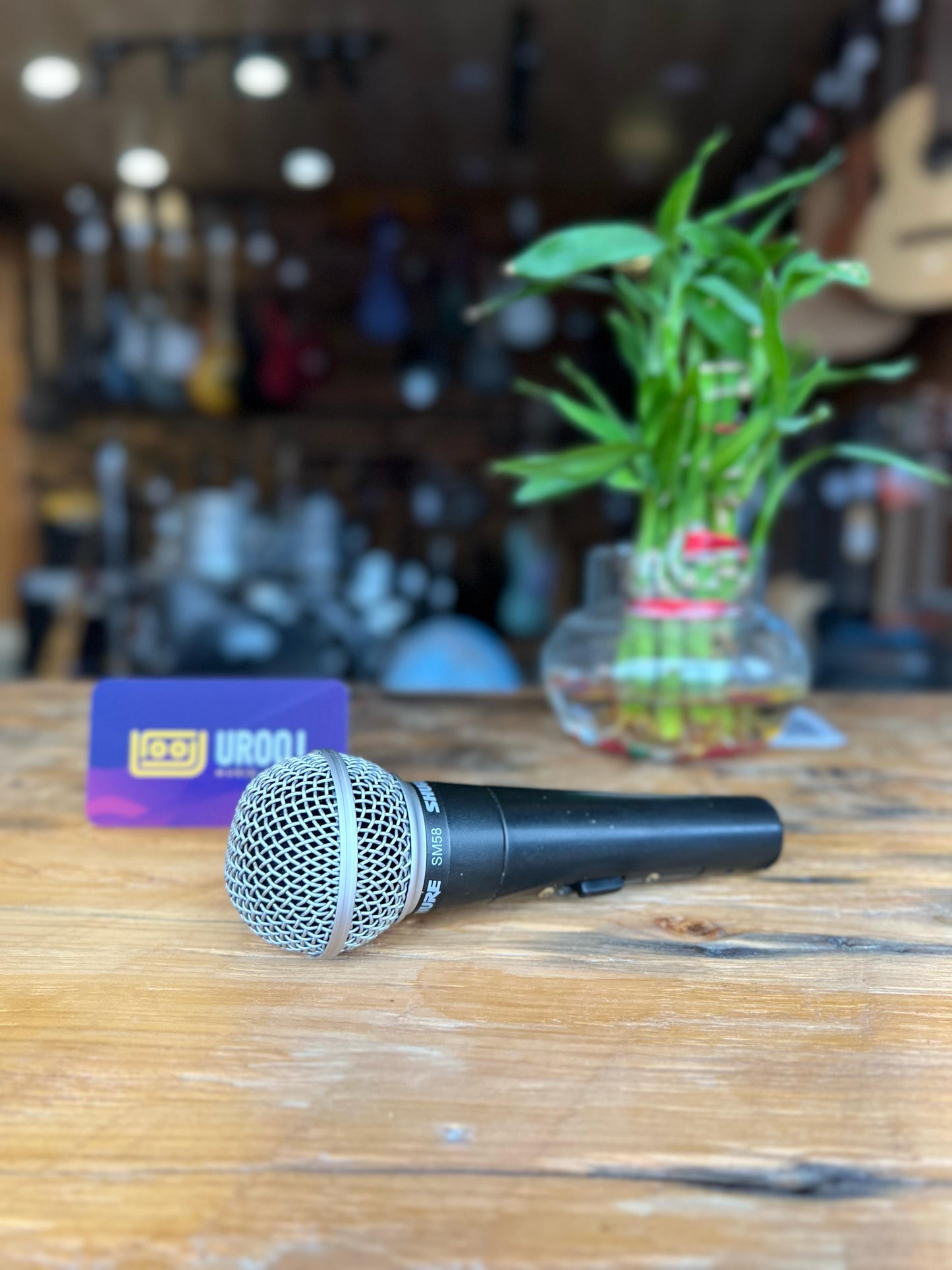 Shure SM58S Dynamic Vocal Microphone with On/Off Switch