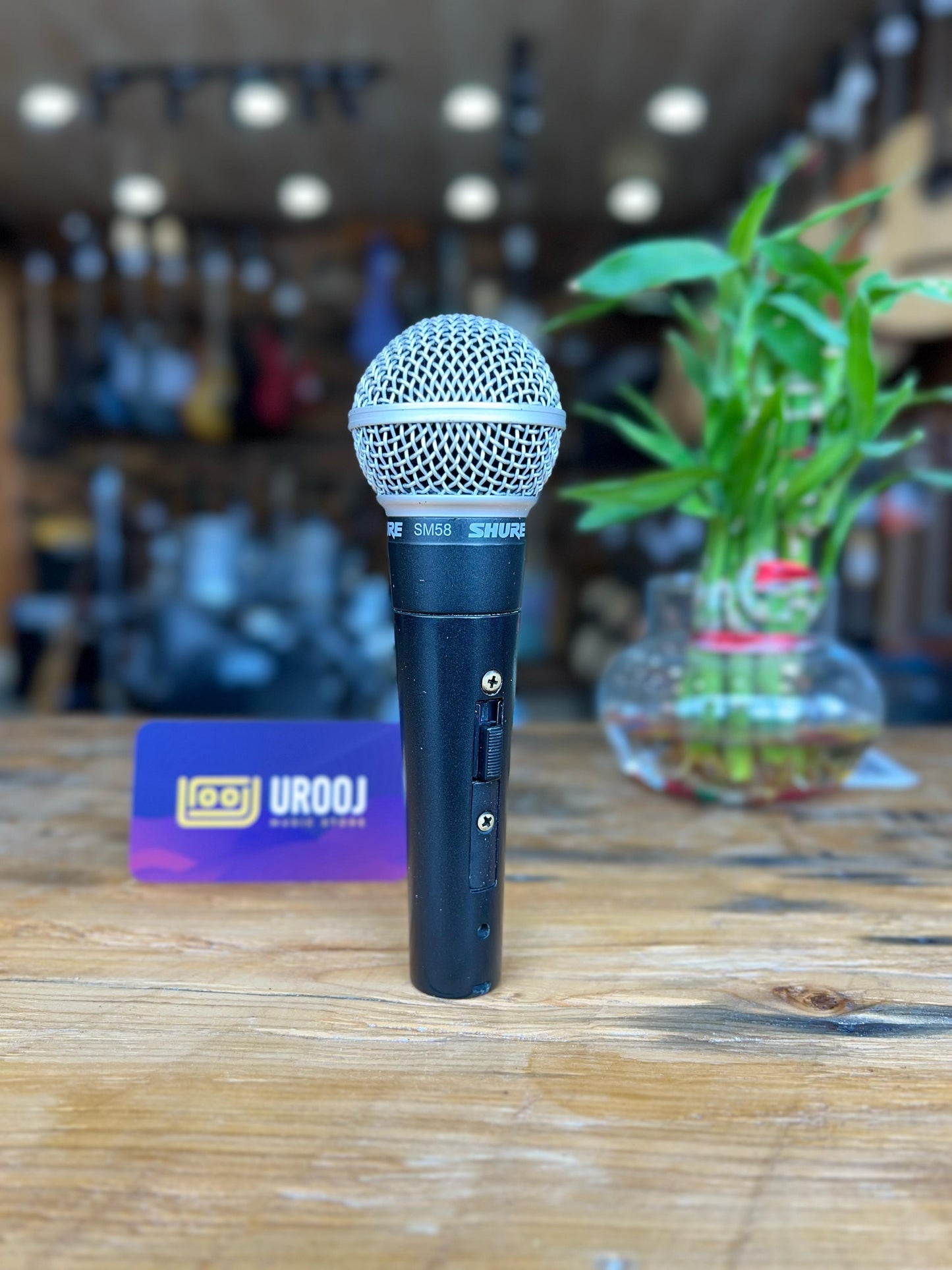 Shure SM58S Dynamic Vocal Microphone with On/Off Switch