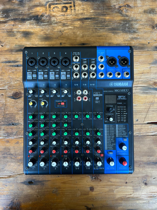 Yamaha MG10XU Analog Mixer (Rent Only)