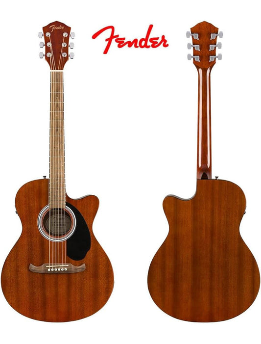 Fender FA-135CE Concert V2 Electro Acoustic Guitar - Natural Mahogany