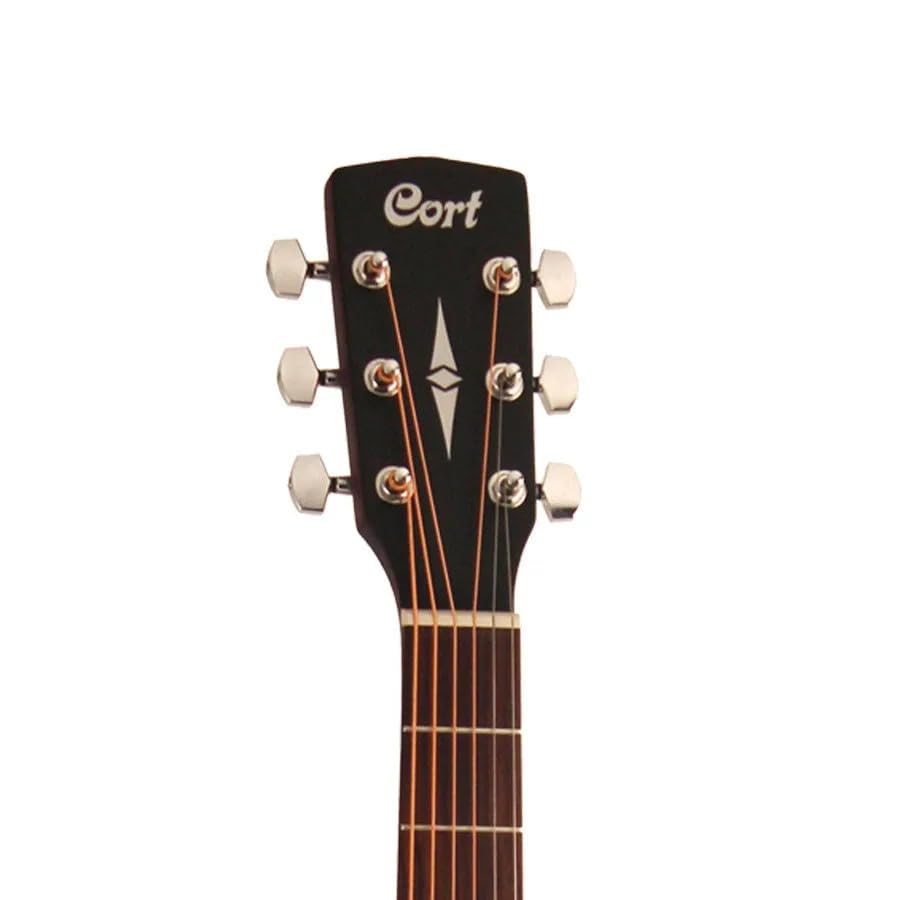 Cort AF500C Standard Series Cutaway 6 String Acoustic Guitar - SSB