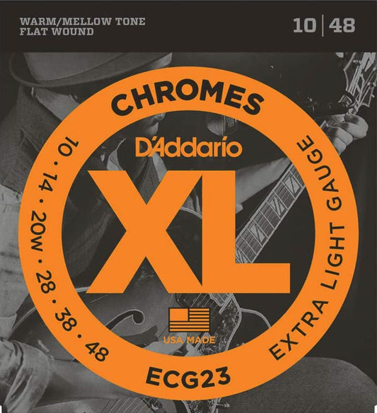 D'Addario ECG23 10-48 Extra Light Electric Guitar Strings