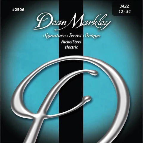 Dean Markley DM2506 Jazz NickelSteel 6-String Electric Guitar Strings - 12 - 54