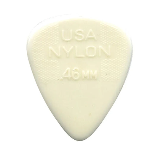 Dunlop 44P (.46) Nylon Standard Guitar Picks – .46mm Cream (12-pack)