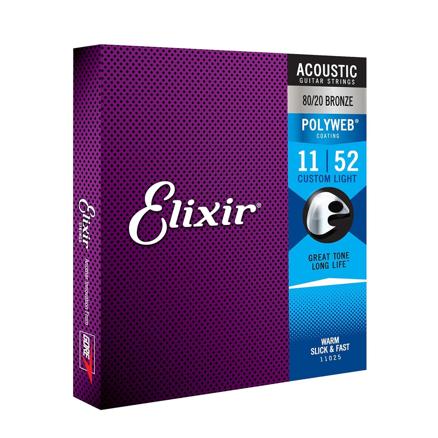 ELIXIR POLYWEB 80/20 BRONZE ( 11-52) ACOUSTIC GUITAR
