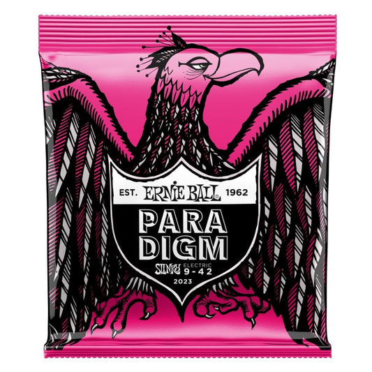 Ernie Ball 2023 Paradigm Super Slinky Paradigm Electric Guitar Strings - 9-42