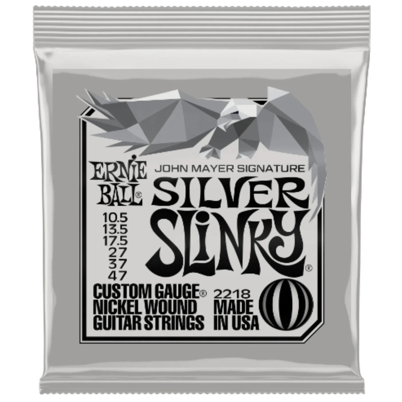Ernie Ball 2218 John Mayer Signature Silver Slinky
