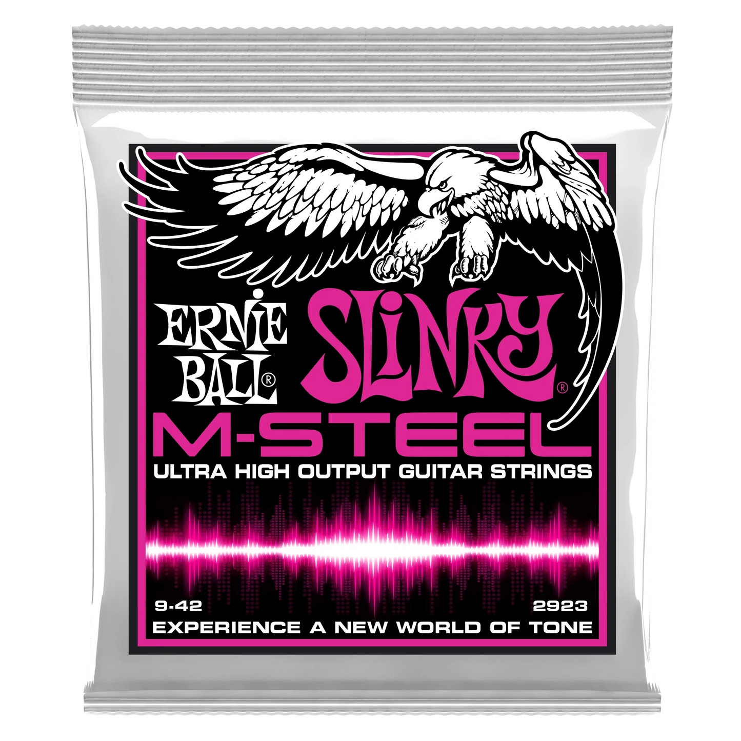 Ernie Ball 2923 Super Slinky M-Steel Electric Guitar Strings - 9-42