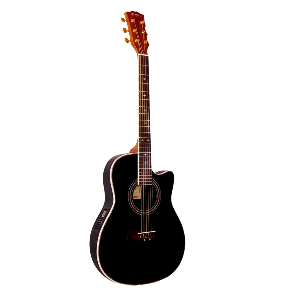 Hertz HZR4002E BK Semi Acoustic Guitar