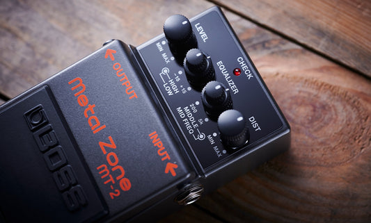 Boss MT-2 Metal Zone Guitar  Distortion Pedal