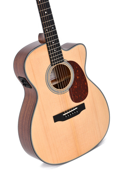 Sigma 000MC-1E Acoustic Guitar w/ Solid Sitka Spruce Top Cutaway