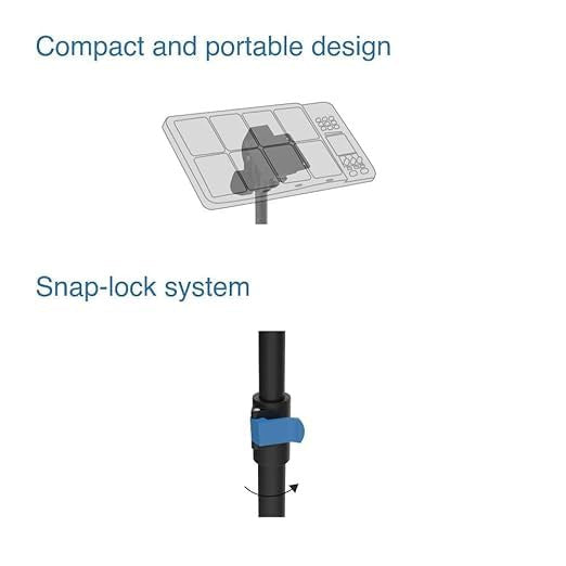 PS2 Octapad Twin Stand