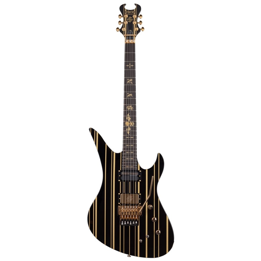 SCH Synyster Gates Custom-S BLK/GOLD (Schecter Electric Guitar)