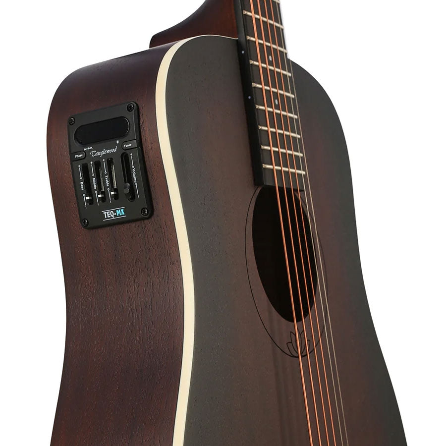 Tanglewood Lotus Series TLF-2E Special Edition Travel Size Semi Acoustic Guitar
