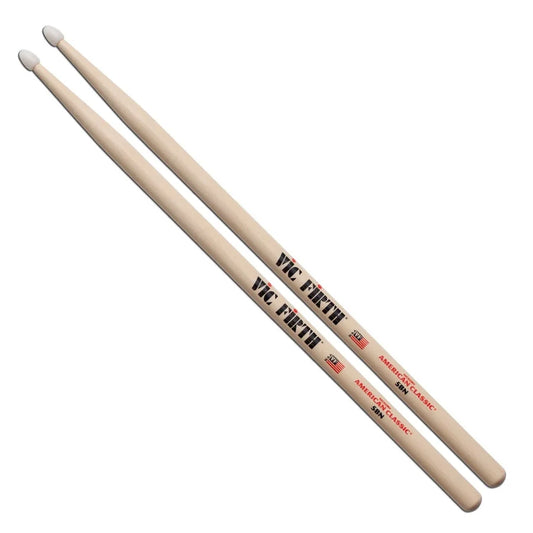 Vic Firth American Classic VIC*5BN 5B Nylon Tip Drum Stick Pair