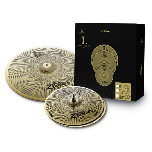 Zildjian LV468 Low Volume L80 14/18 Cymbal Box Set